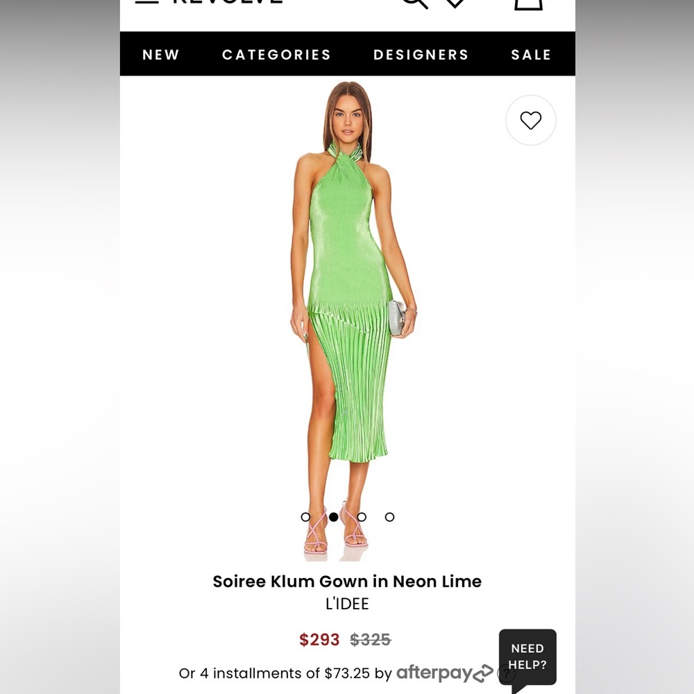 Revolve L’idee Blue Soiree Klum Gown Prom Dress